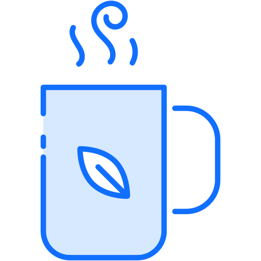 Hot tea Generic Blue icon