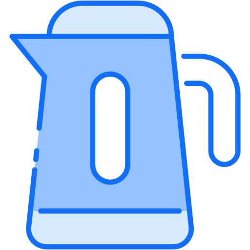 Electric teapot Generic Blue icon