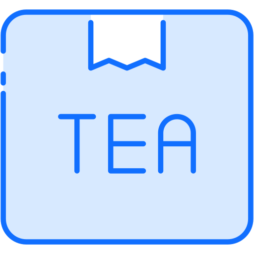 scatola da tè Generic Blue icona