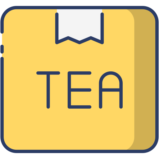 pudełko na herbatę Generic Outline Color ikona