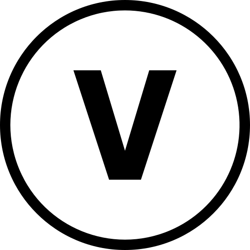 carta v Generic Glyph Ícone