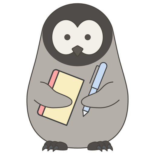 pingüino Generic Thin Outline Color icono