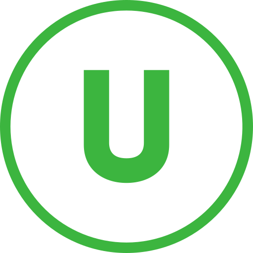 buchstabe u Generic Outline Color icon