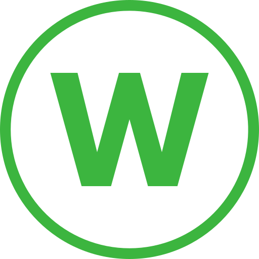 Letter w Generic Outline Color icon