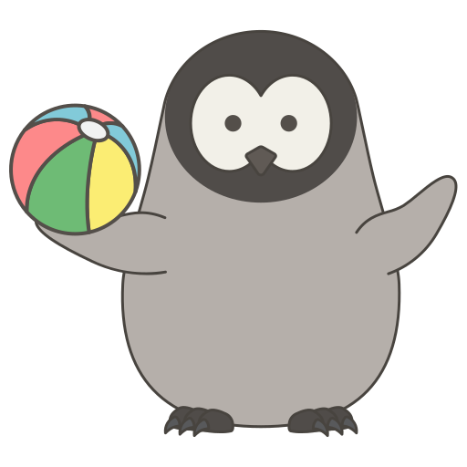 Puffin Generic Thin Outline Color icon