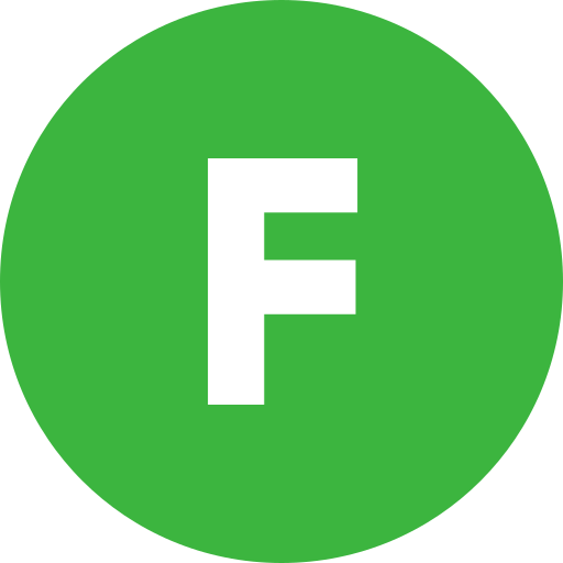 letra f Generic Flat icono