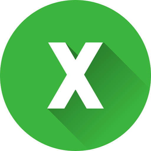 litera x Generic Flat Gradient ikona