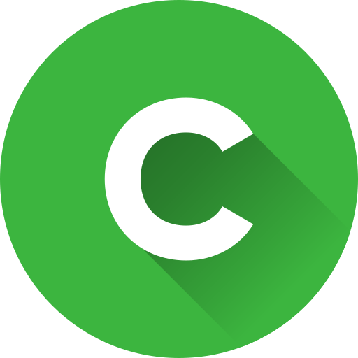 litera c Generic Flat Gradient ikona