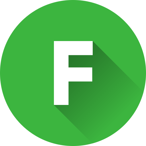 brief f Generic Flat Gradient icoon