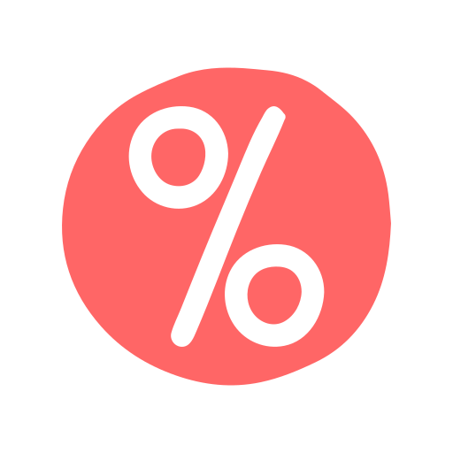 percentuale Generic Flat icona