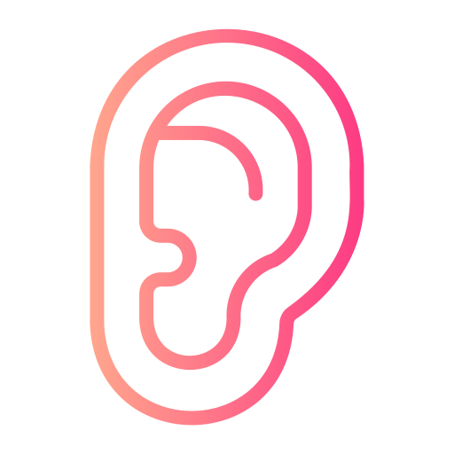 耳 Generic Gradient icon