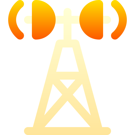 antena Basic Gradient Gradient icono