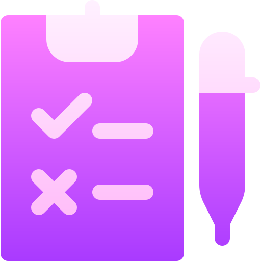 klembord Basic Gradient Gradient icoon