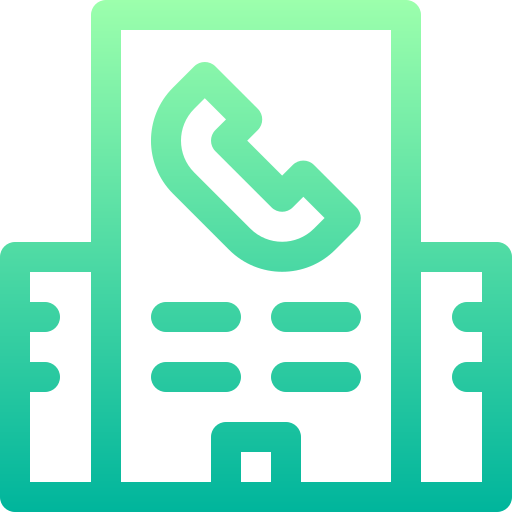 コールセンター Basic Gradient Lineal color icon