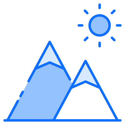 góry Generic Blue ikona
