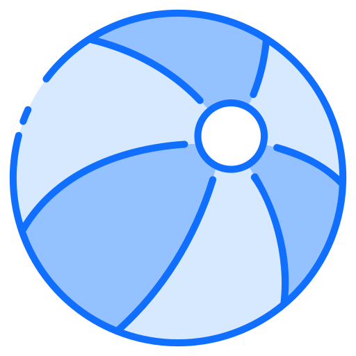 пляжный мяч Generic Blue иконка