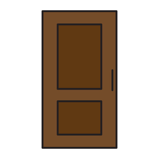 porta Generic Outline Color icona