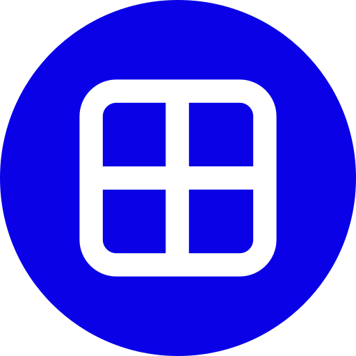 grens Generic Blue icoon