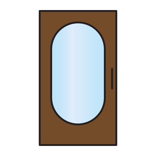 tür Generic Outline Color icon