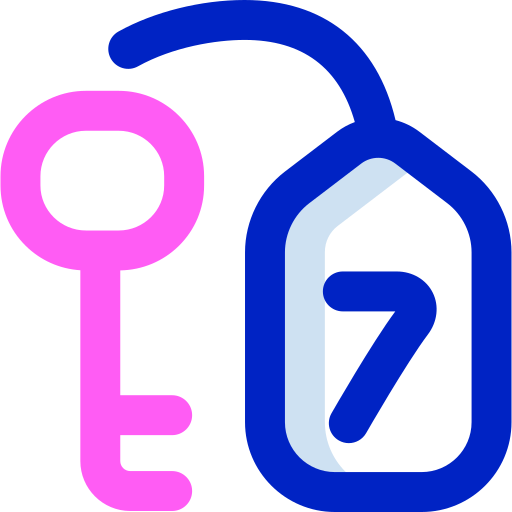 llave de la habitación Super Basic Orbit Color icono