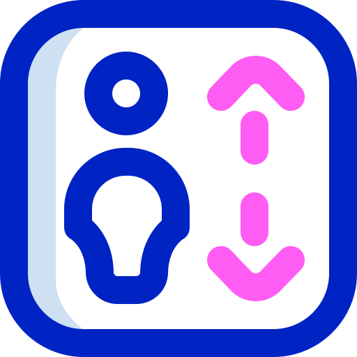 엘리베이터 Super Basic Orbit Color icon