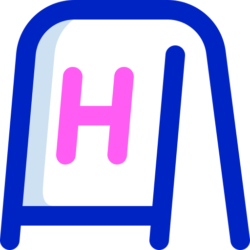 letrero Super Basic Orbit Color icono
