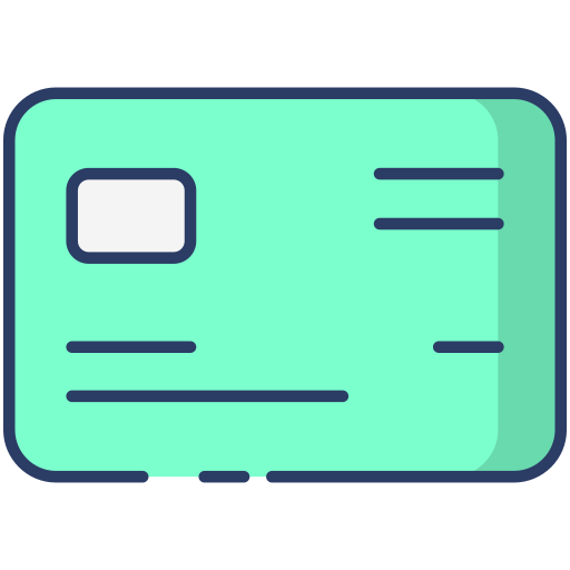 カード Generic Outline Color icon