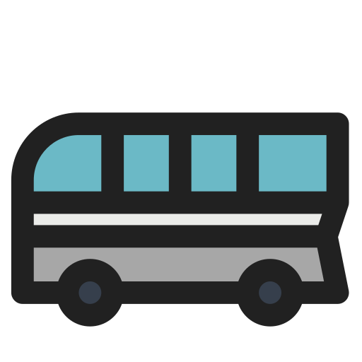 autobus Generic Outline Color ikona