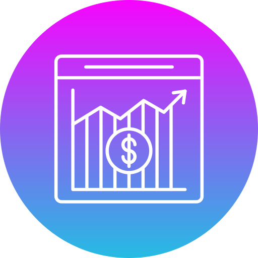 börsen-app Generic Flat Gradient icon