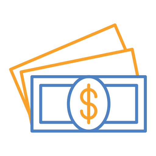 Cash money Generic Outline Color icon