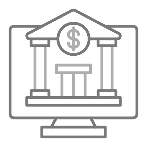 online-banking Generic Grey icon