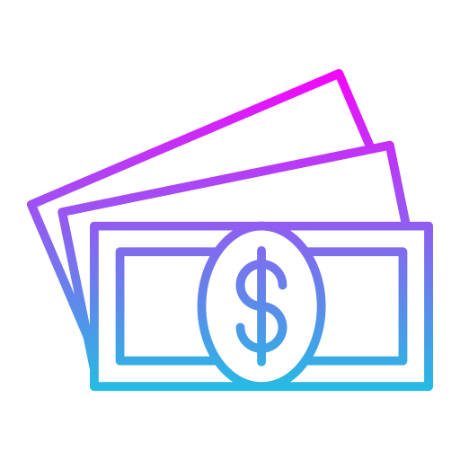 Cash money Generic Gradient icon