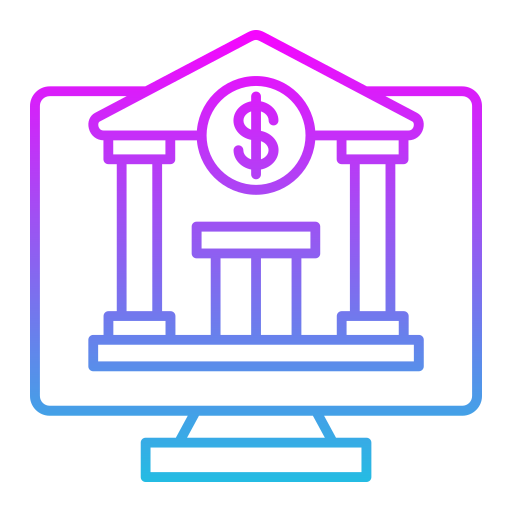 Online banking Generic Gradient icon