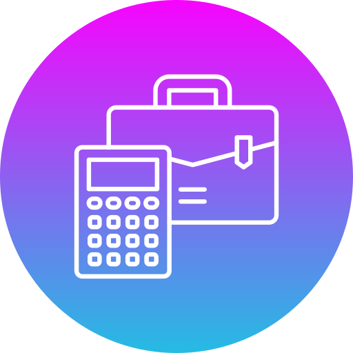 contabilidad Generic Flat Gradient icono