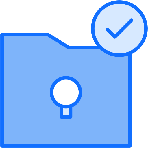 Folder Generic Blue icon