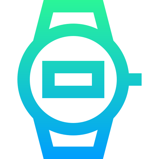 smartwatch Super Basic Straight Gradient icoon