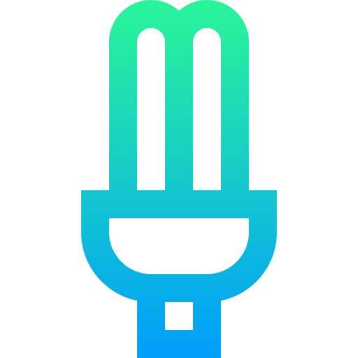 Bulb Super Basic Straight Gradient icon