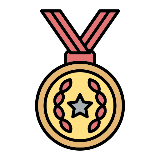 medal Generic Outline Color ikona