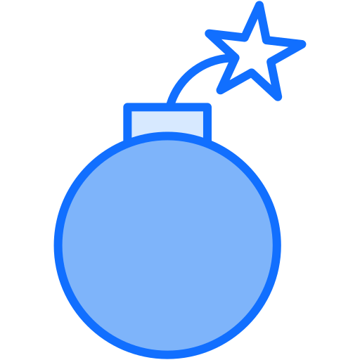 폭탄 Generic Blue icon