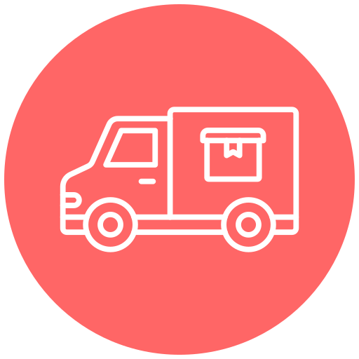 Delivery van Generic Flat icon