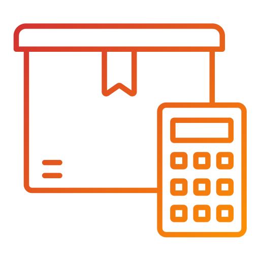 Shipping cost Generic Gradient icon