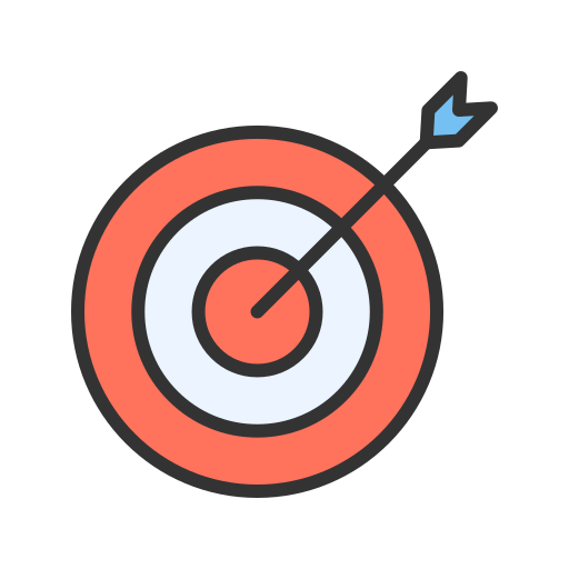 Goal Generic Outline Color icon