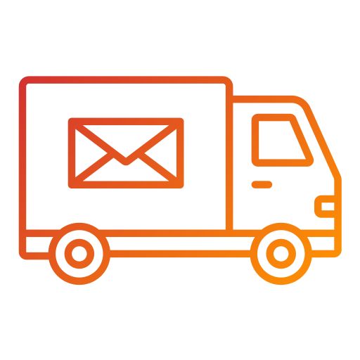 Mail truck Generic Gradient icon