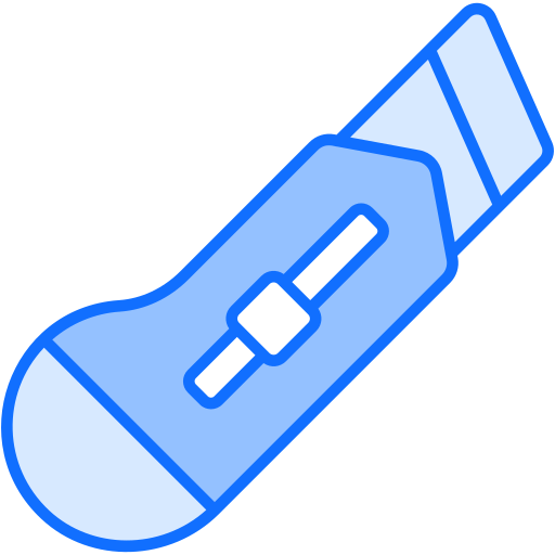 커터 Generic Blue icon