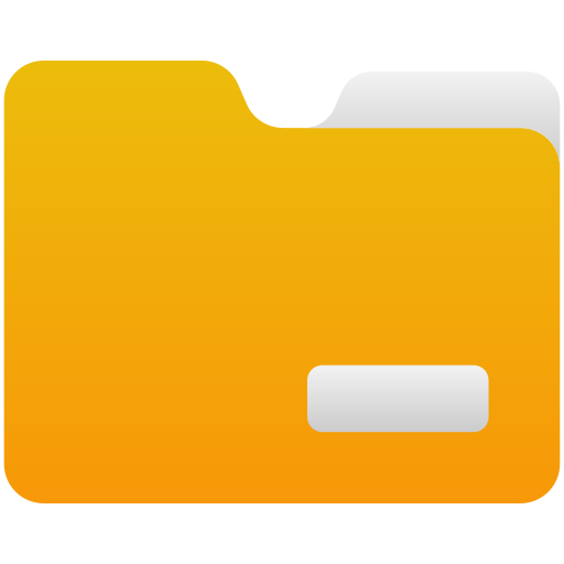 carpeta de archivos Generic Flat Gradient icono