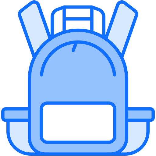 schulranzen Generic Blue icon
