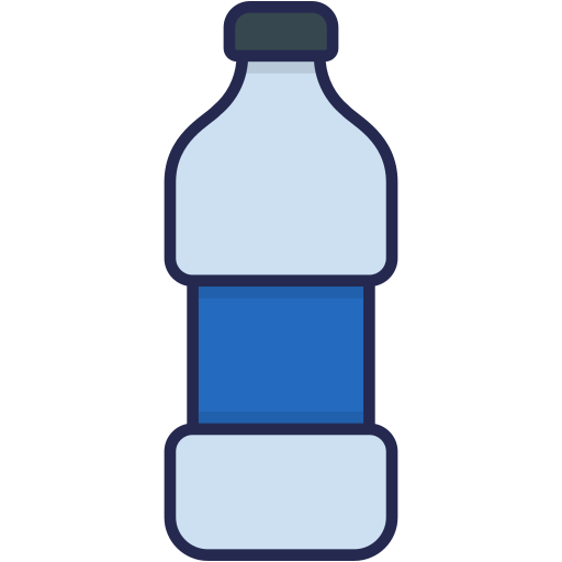 бутылка с водой Generic Outline Color иконка