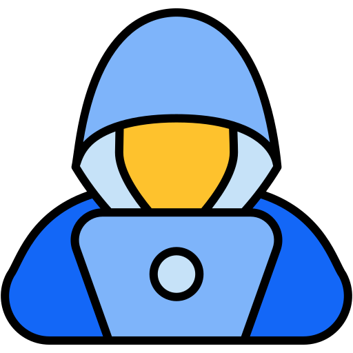 ハッカー Generic Outline Color icon