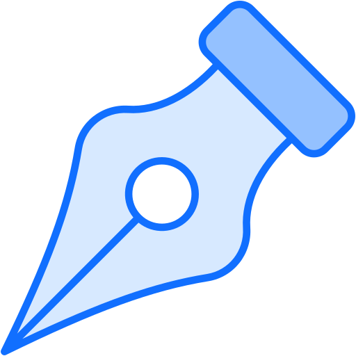lápiz Generic Blue icono