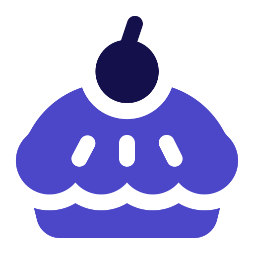 Apple pie Generic Blue icon
